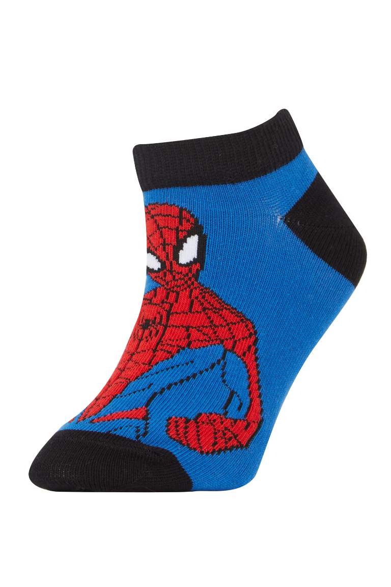 Boy Spiderman Licensed 3 piece Short Socks