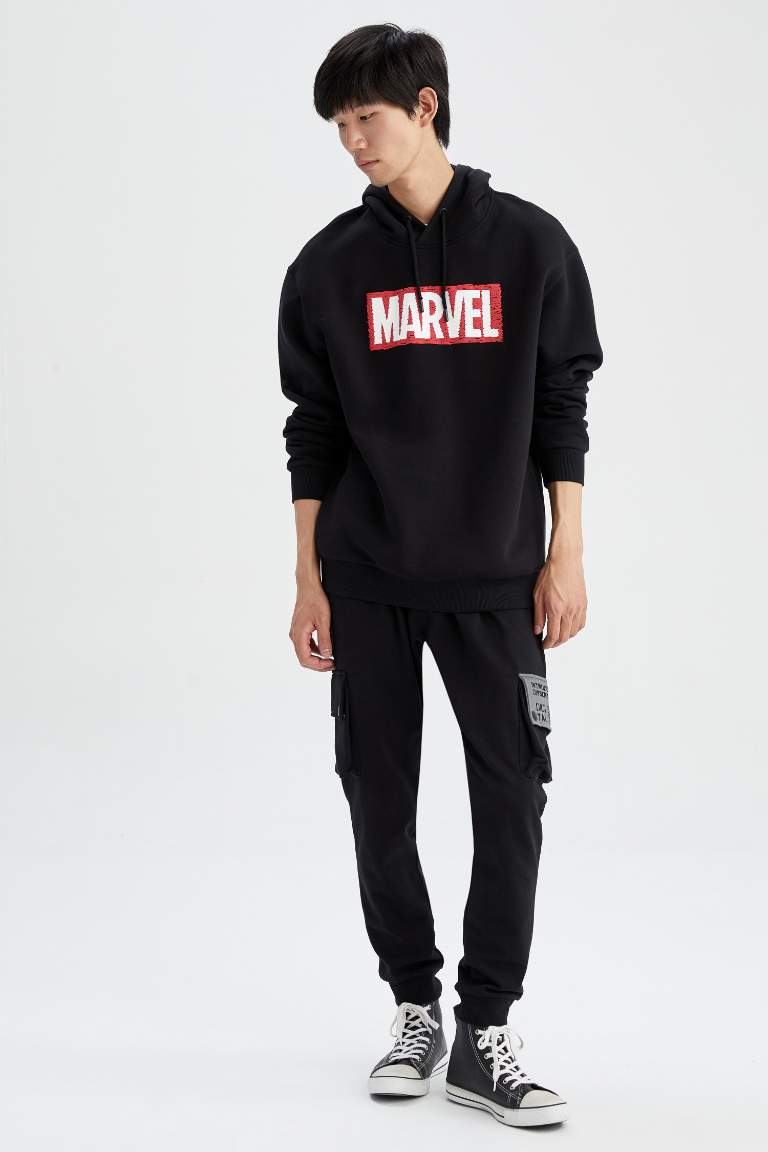 Boxy Fit Licensed by Marvel Sweatshirt