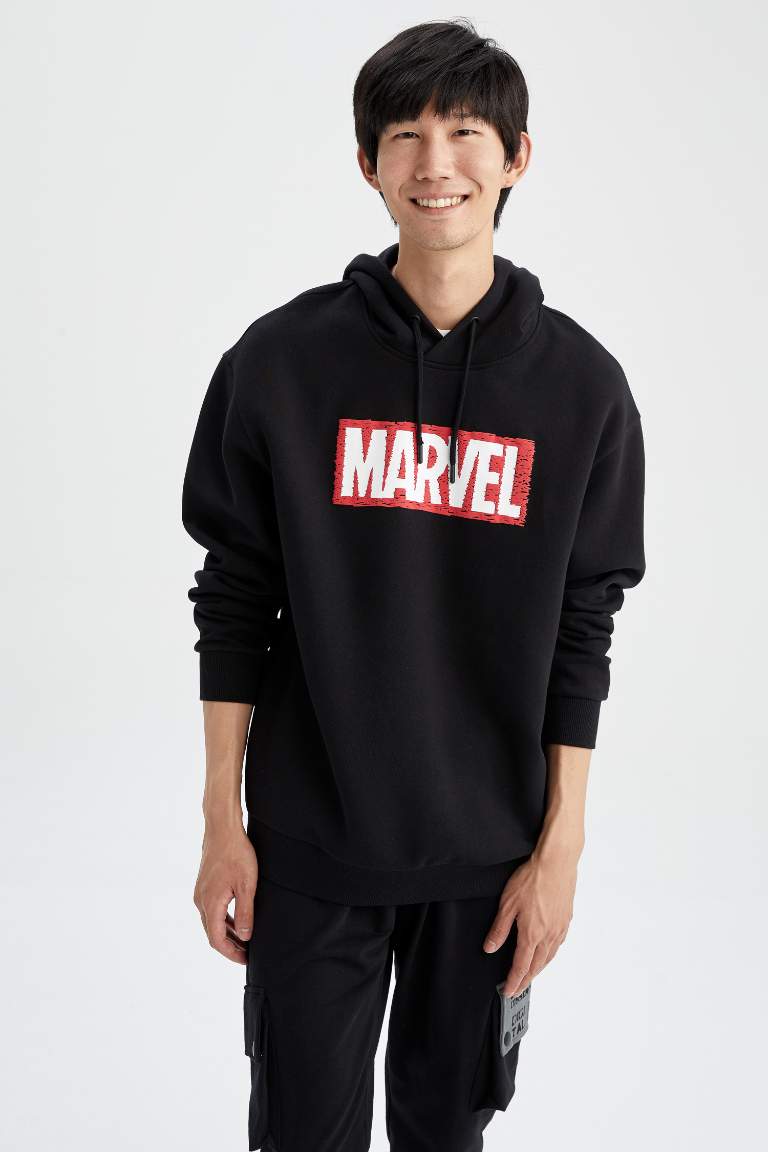 Boxy Fit Licensed by Marvel Sweatshirt