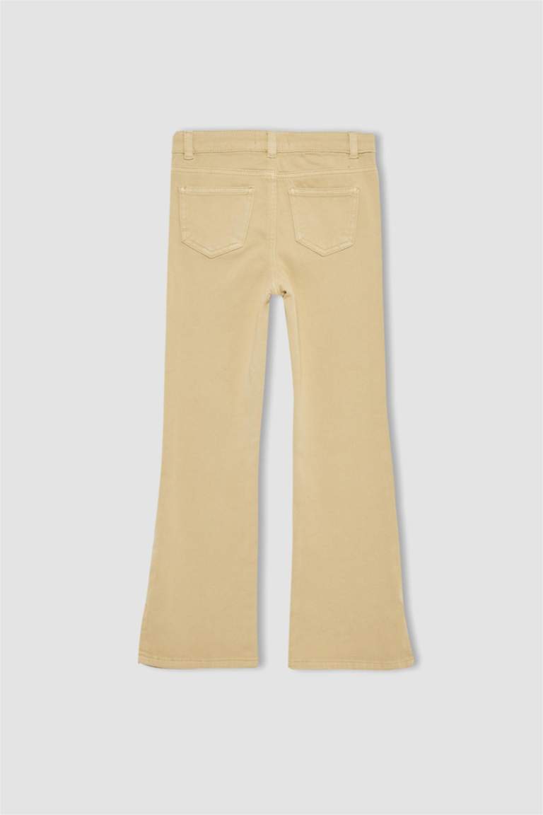 بنطلون شارلستون بناتي برجل واسع