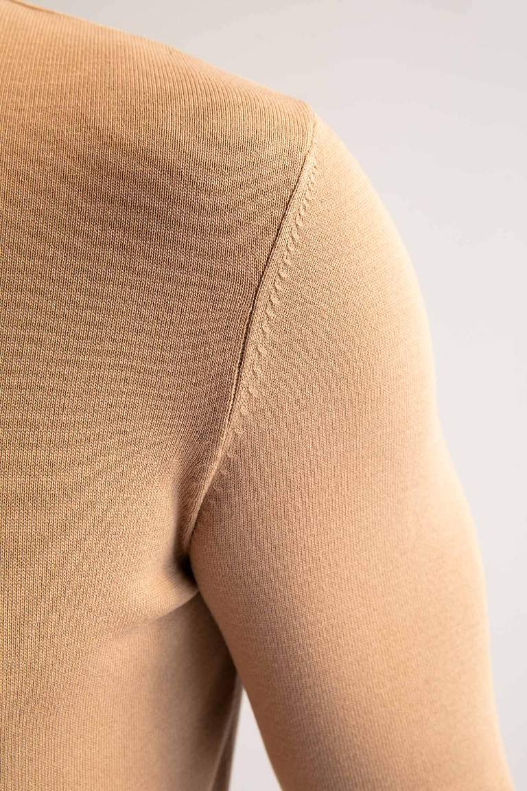 Premium Regular Fit Bisiklet Yaka Triko Kazak