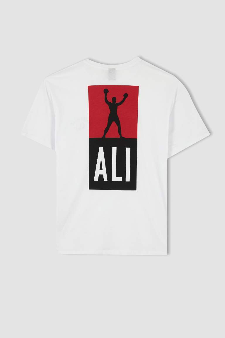 DeFactoFit Muhammed Ali Oversize Fit Kısa Kollu %100 Pamuk Tişört
