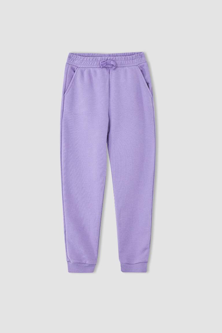 Girl's Jogger Standard Fit Back To School Thick Fabric Sweatpants