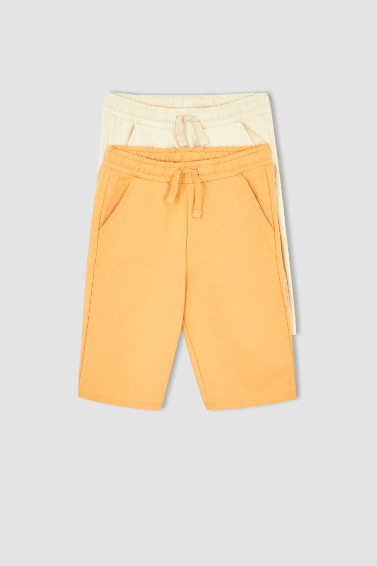 Erkek Çocuk Regular Fit 2'li Bermuda Şort