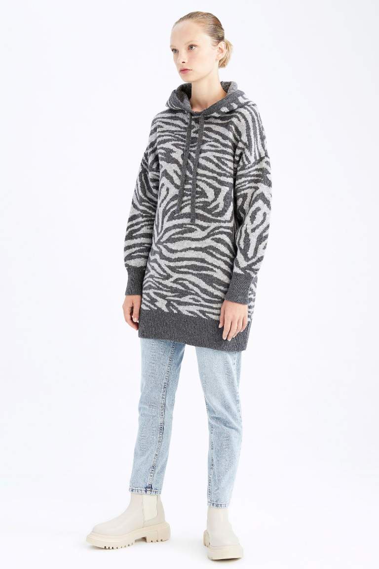 Regular Fit Hooded Tunic