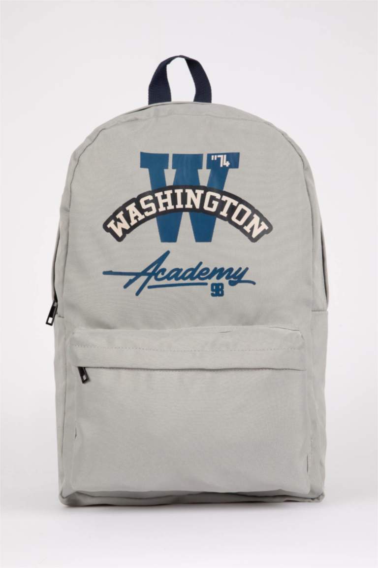 Unisex Waterproof Fabric School Backpack