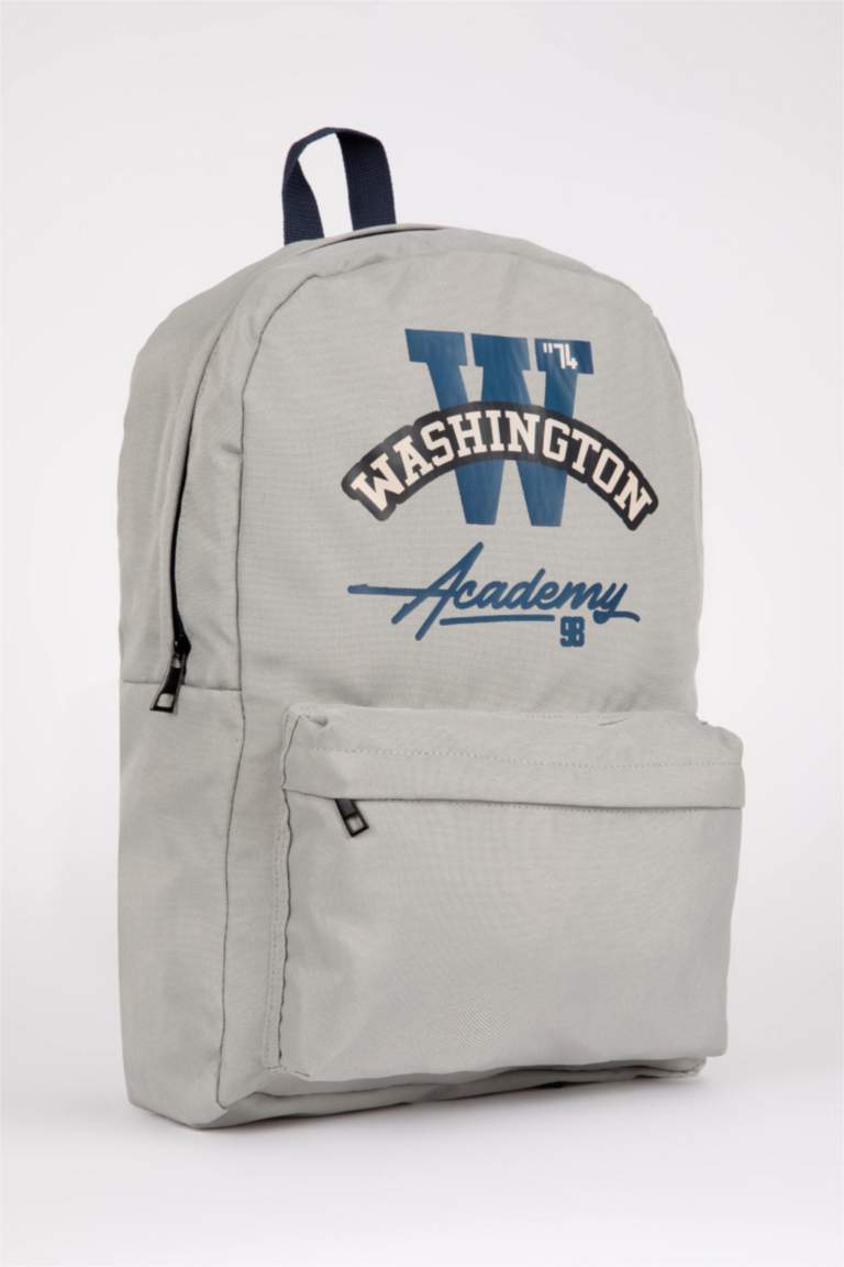 Unisex Waterproof Fabric School Backpack