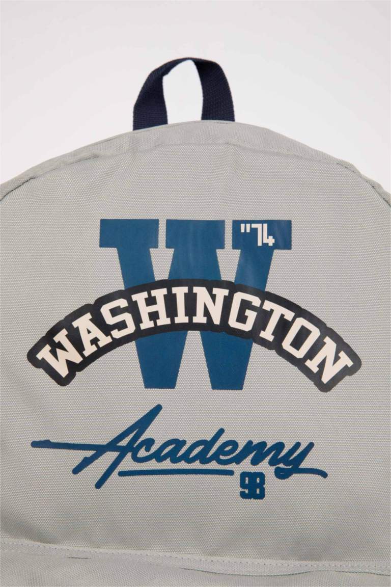 Unisex Waterproof Fabric School Backpack