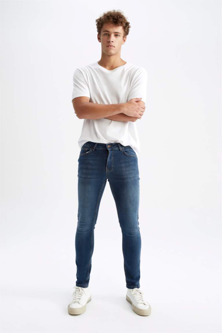 Super Skinny Extra Tight Fit Normal Waist  Jeans