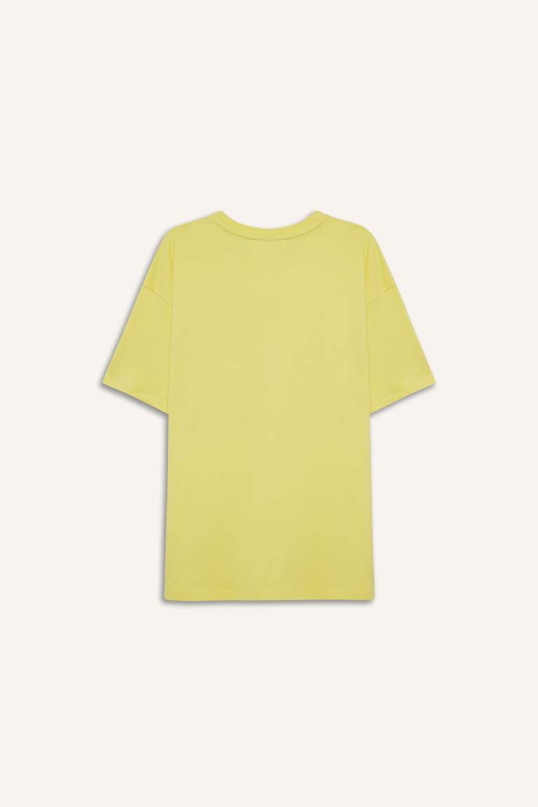 DeFactoFit NBA Los Angeles Lakers Oversize Fit T-Shirt