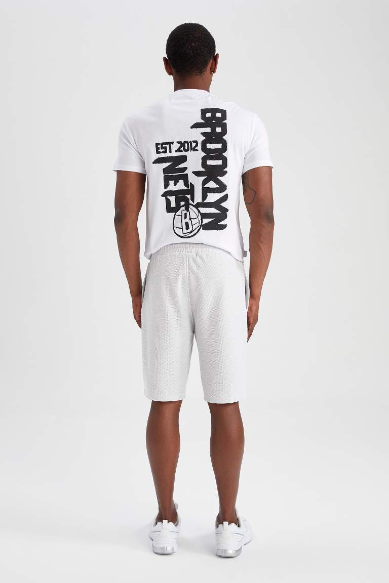DeFactoFit NBA Brooklyn Nets Regular Fit Şort