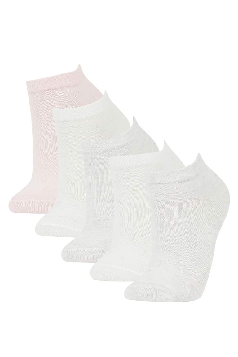 Chaussettes Courtes Coton pour Fille - 5 Paires