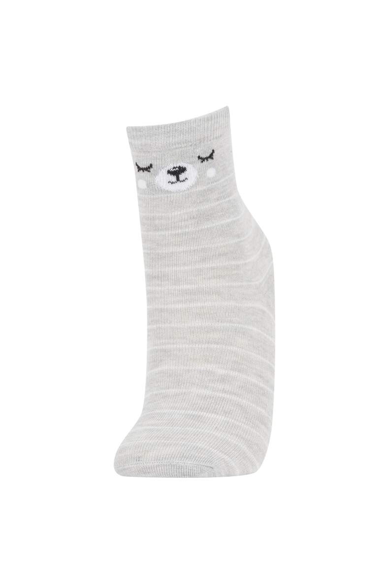 Chaussettes Longues Coton 5 Fille