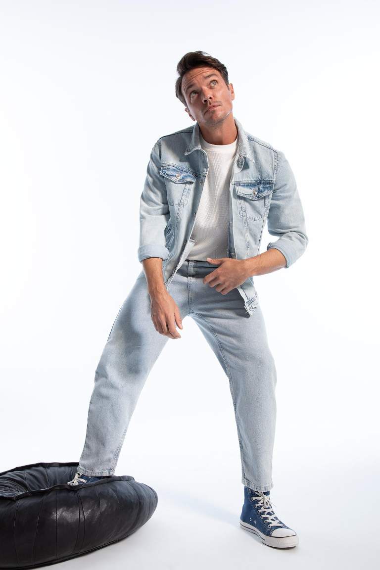 Slim Fit Jean Ceket
