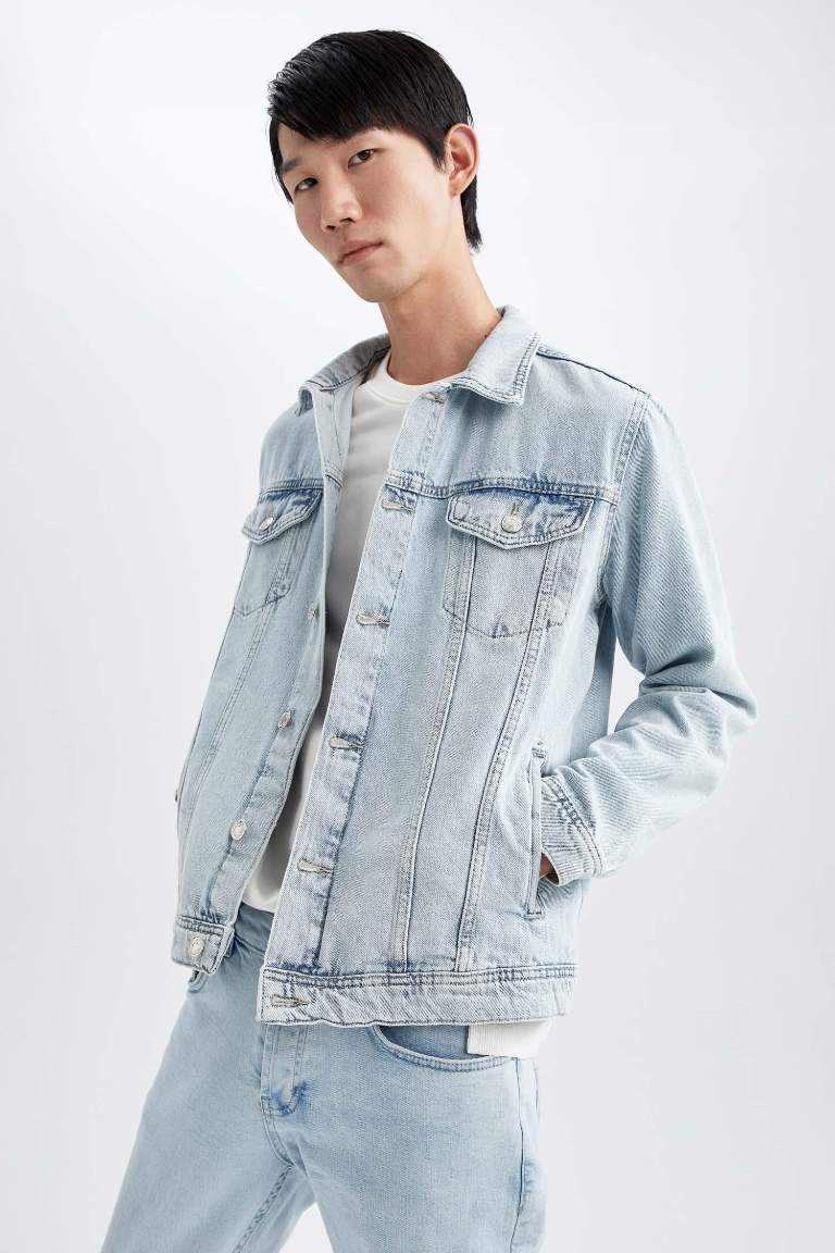Slim Fit Jean Ceket