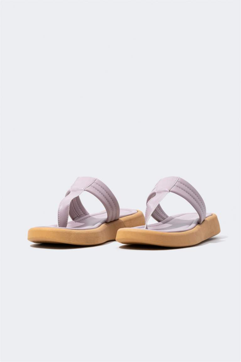 شبشب فليب فلوب جلد صناعي حريمي