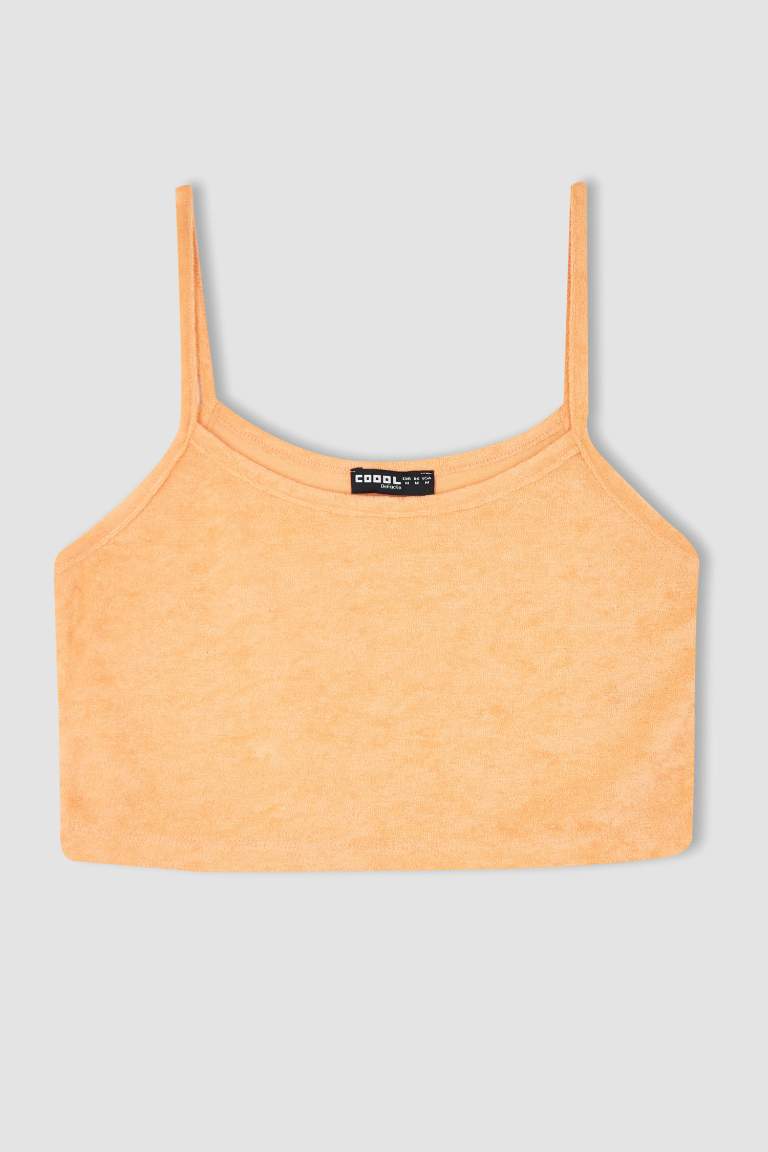 Coool Fitted Terry Fabric Singlet