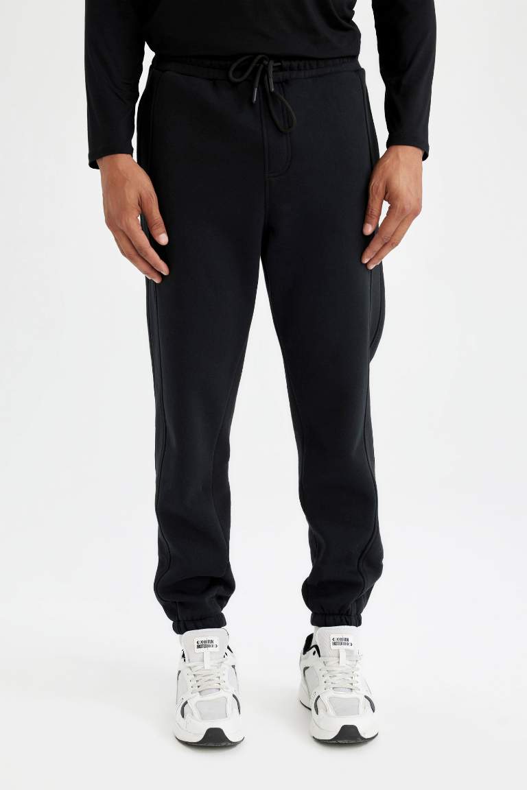 DeFactoFit Standard Fit Elastic Leg Basic Jogger Sweatpants