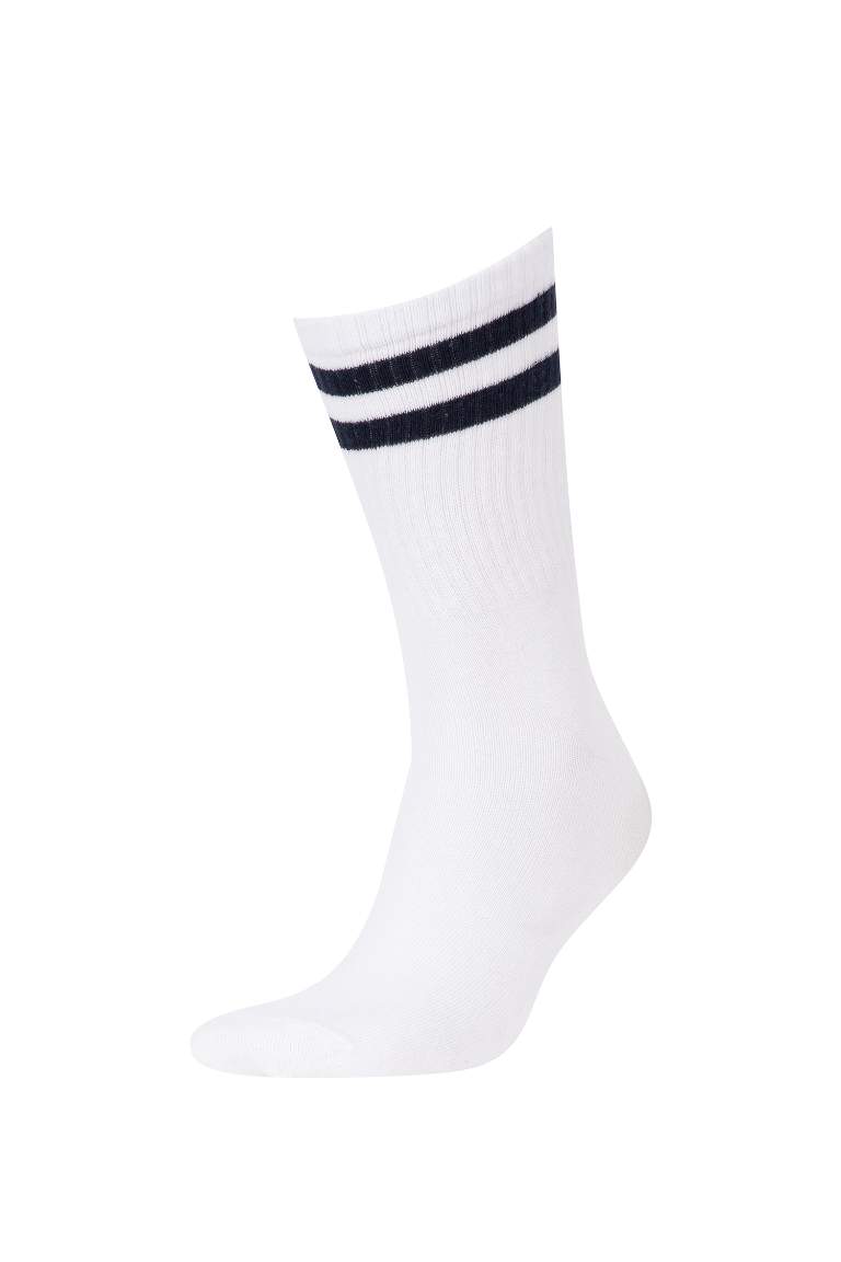 Defacto Fit Lot de 3 paires de chaussettes longues en coton pour homme