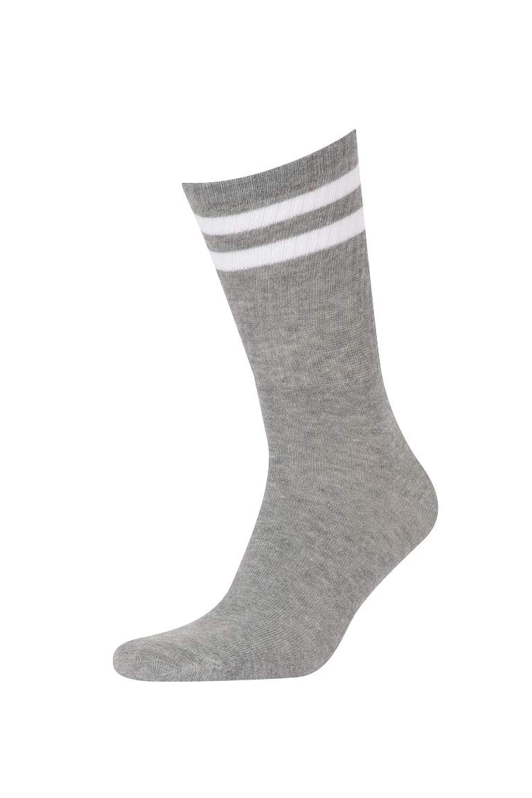 Defacto Fit Lot de 3 paires de chaussettes longues en coton pour homme