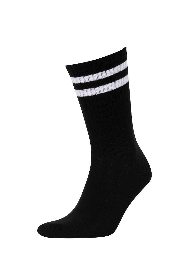 Defacto Fit Lot de 3 paires de chaussettes longues en coton pour homme