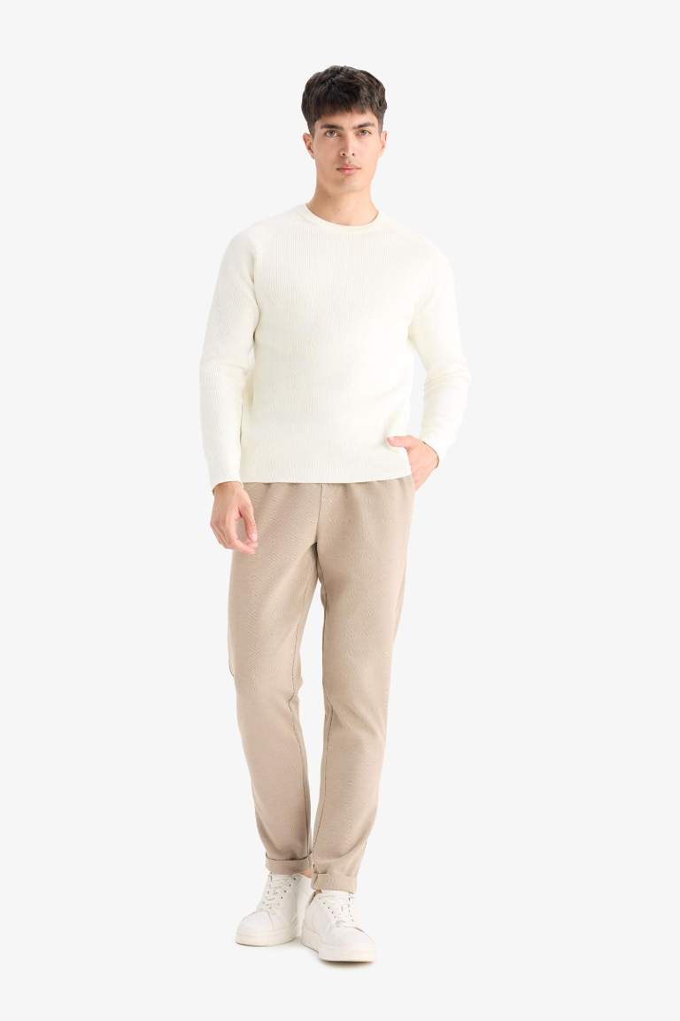 Jogger Fit Düz Paça Pantolon