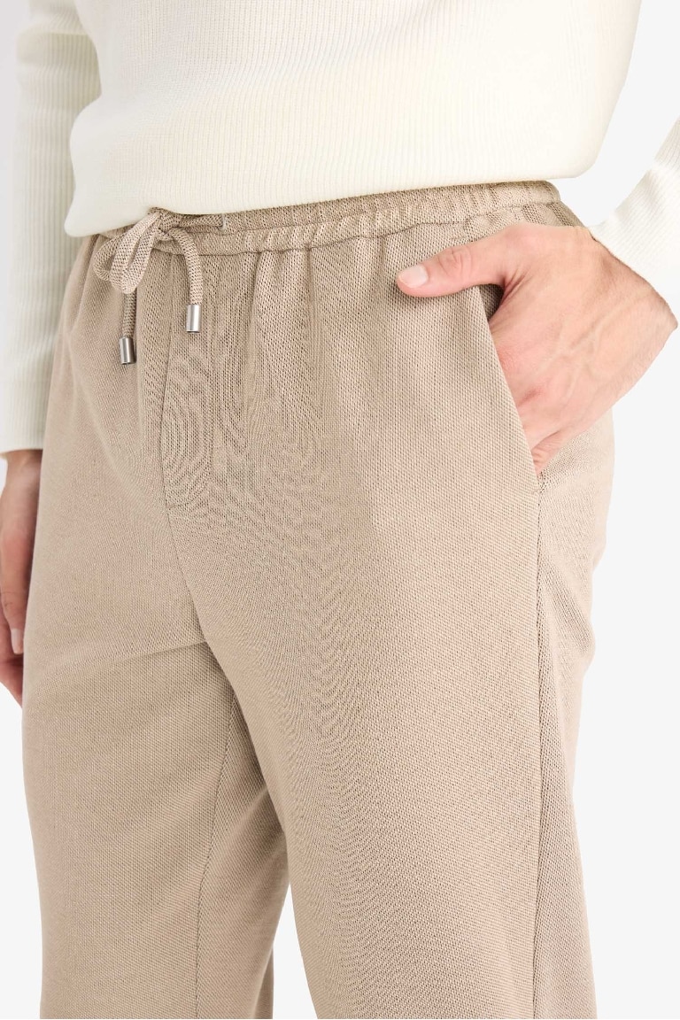 Jogger Fit Düz Paça Pantolon