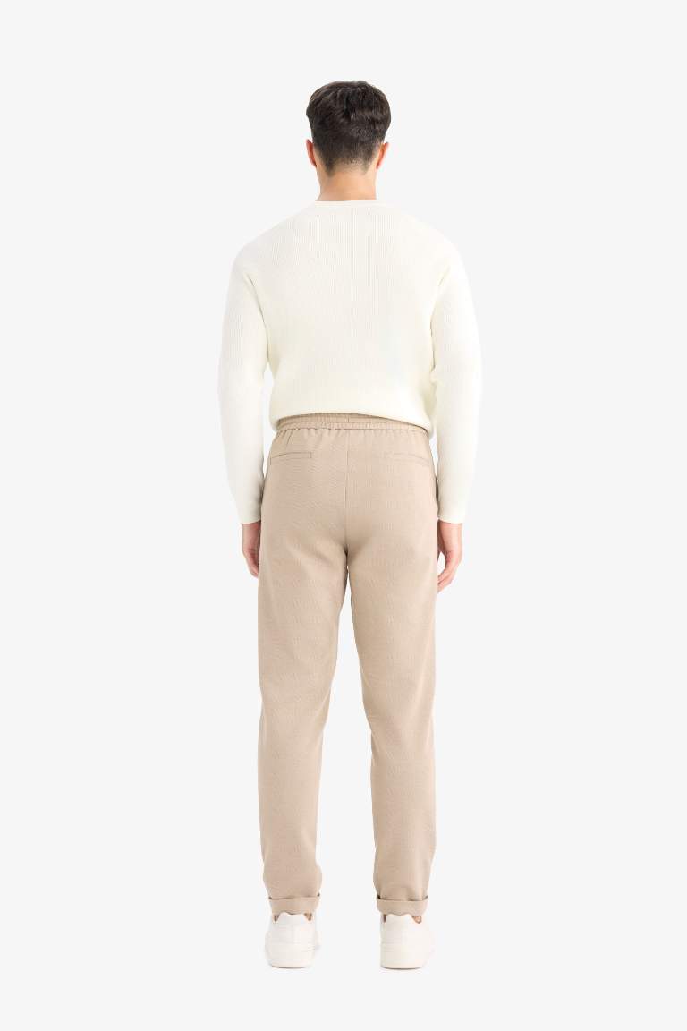 Jogger Fit Düz Paça Pantolon