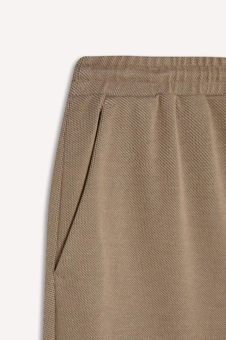 Pantalon basique à revers