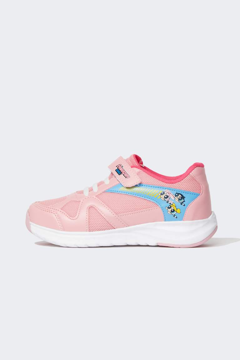 Girl PowerPuff Girls Licensed Faux Leather High Sole Sport shoes