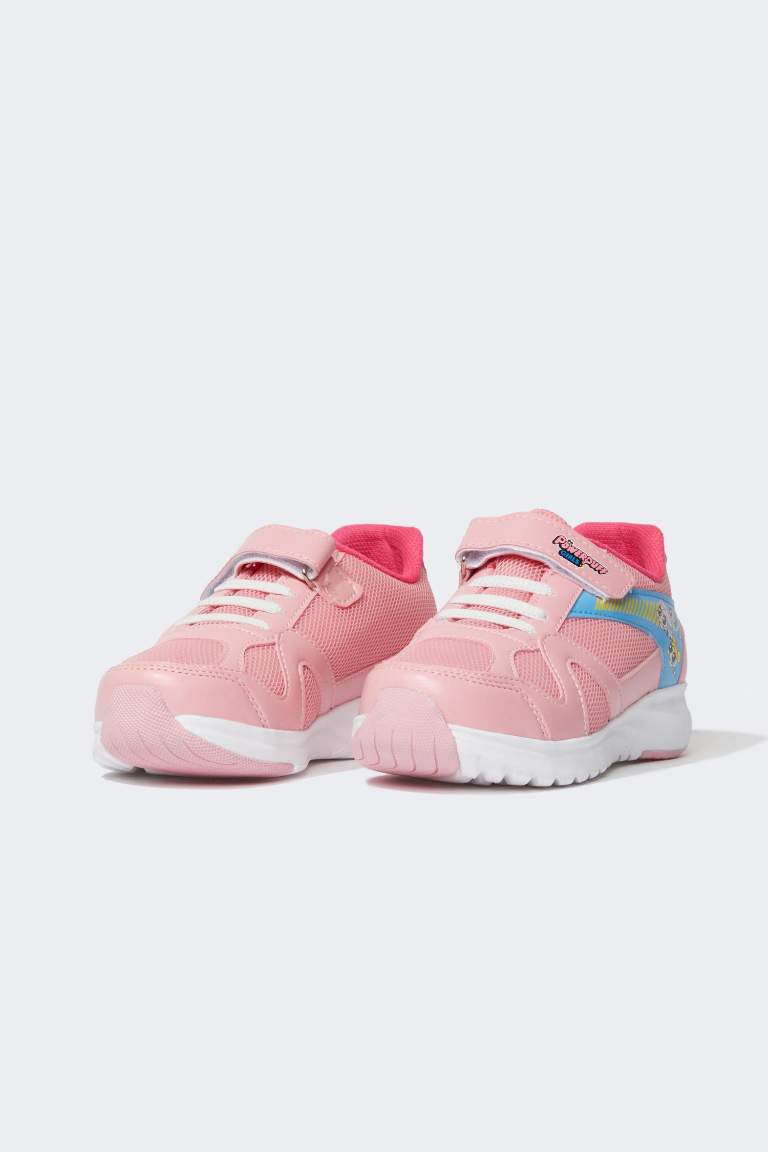 Girl PowerPuff Girls Licensed Faux Leather High Sole Sport shoes