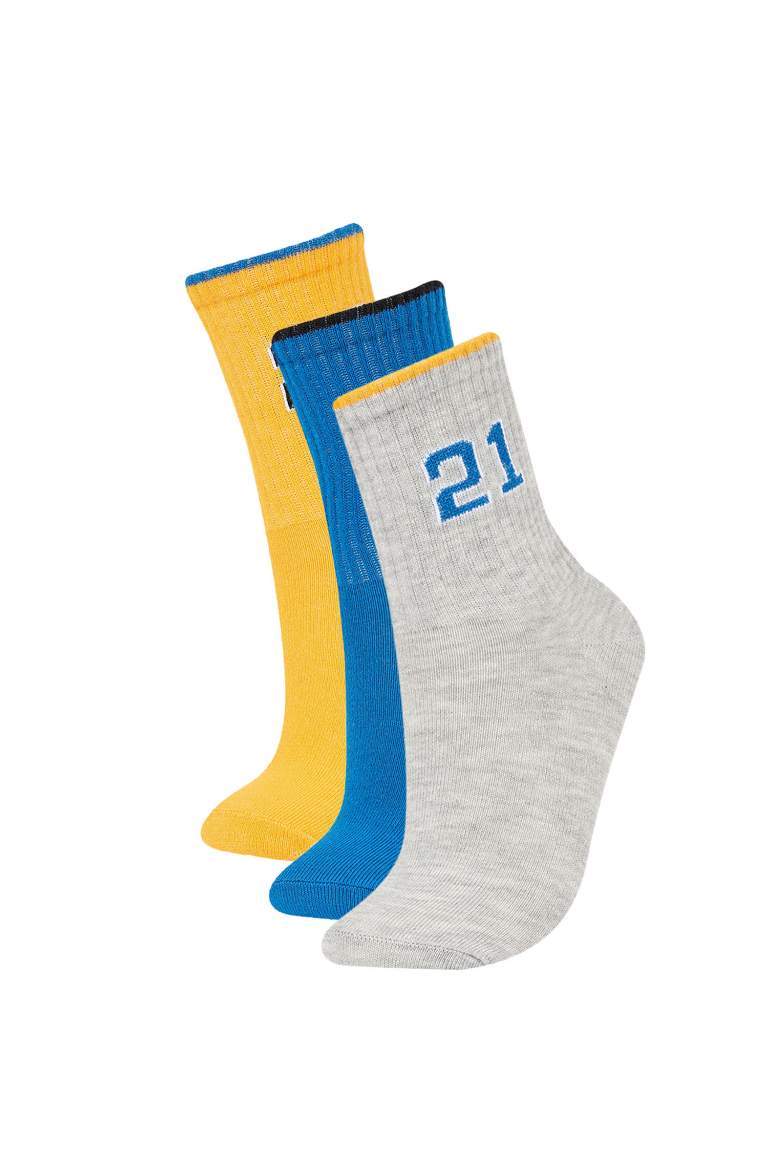 Boy 3 piece Long Socks