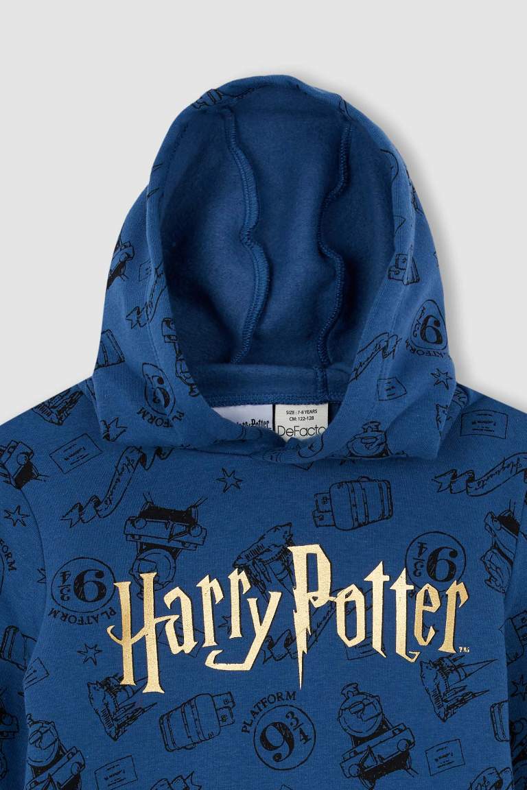 Erkek Çocuk Harry Potter Kapüşonlu Sweatshirt