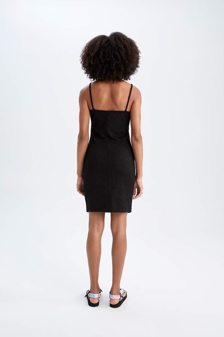 Bodycon Strappy Mini Dress