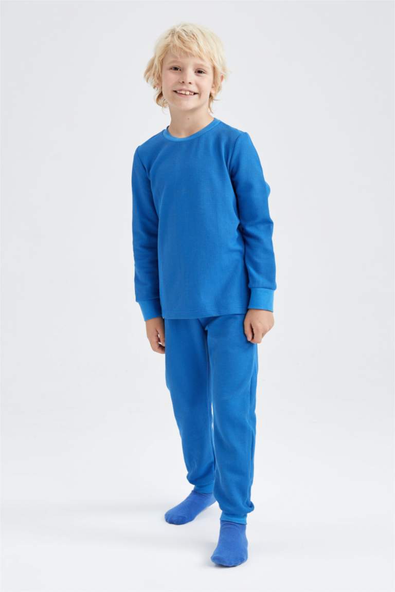 2 piece Regular Fit Knitted Pyjamas
