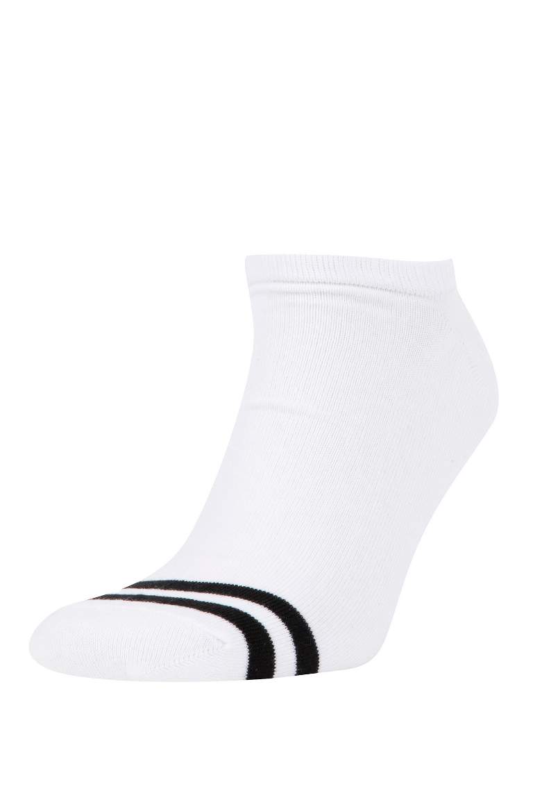 Erkek 5'lı Pamuklu Sneaker Çorap