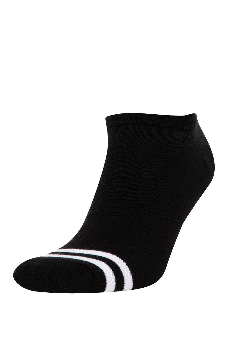 Erkek 5'lı Pamuklu Sneaker Çorap