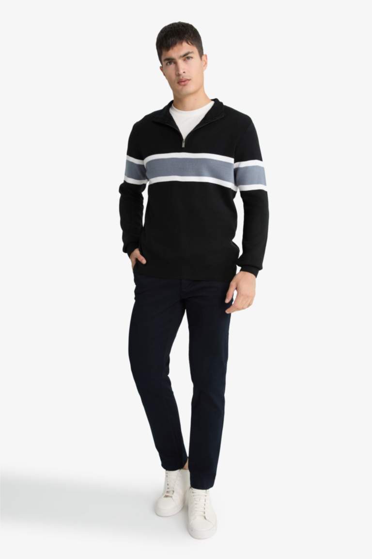 Standard Fit Turtleneck Knitwear Pullover