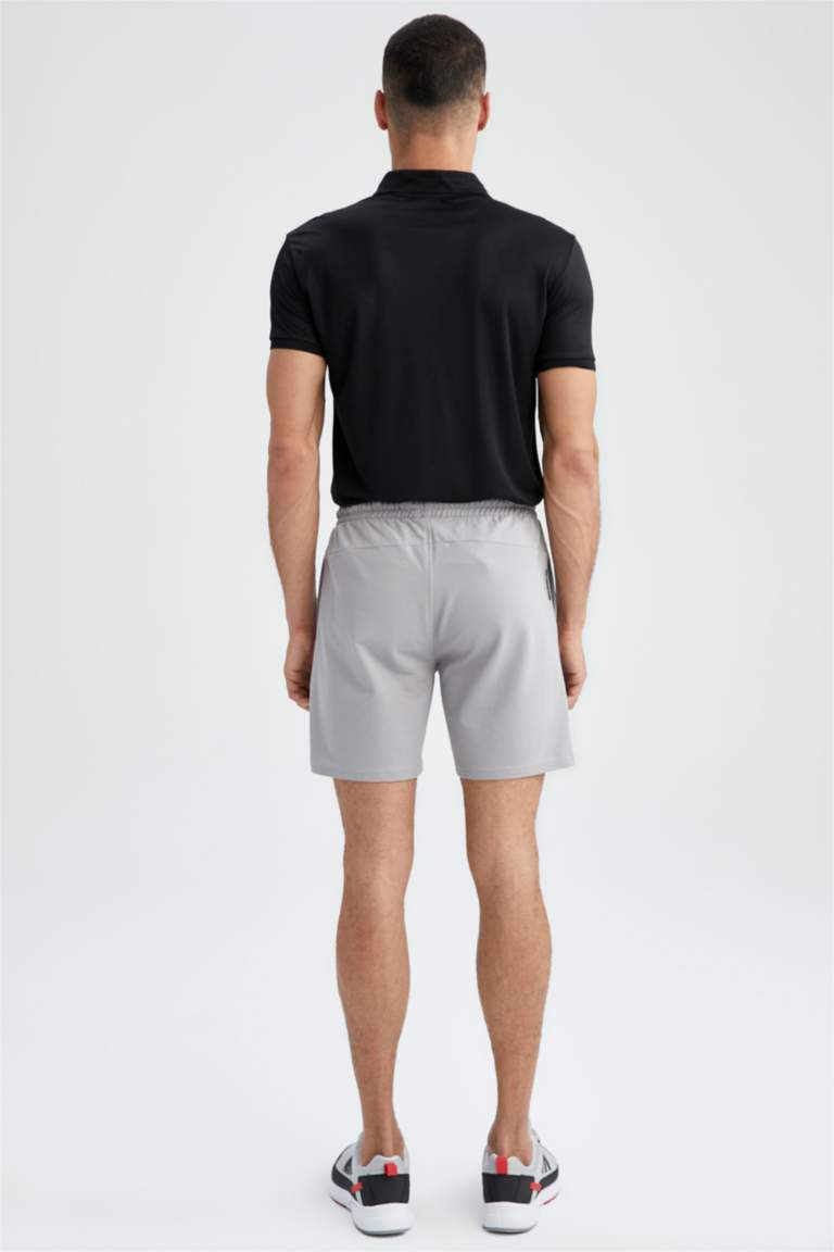 DeFactoFit Slim Fit Cotton Shorts
