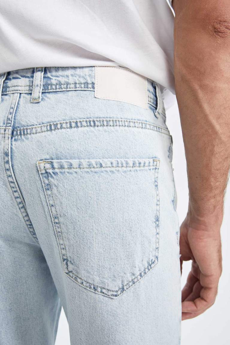Regular Fit Normal Kalıp Norma Bel Normal Paça Jean Pantolon