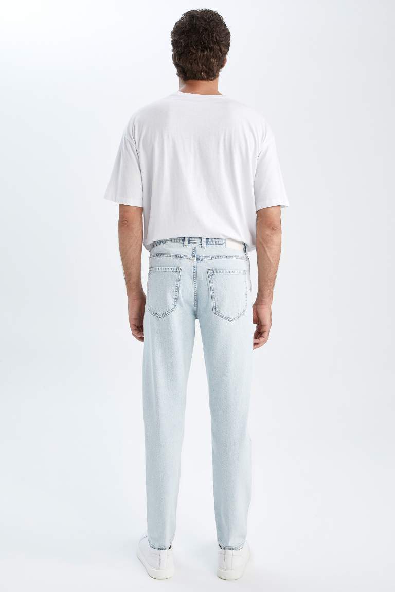 Regular Fit Normal Kalıp Norma Bel Normal Paça Jean Pantolon