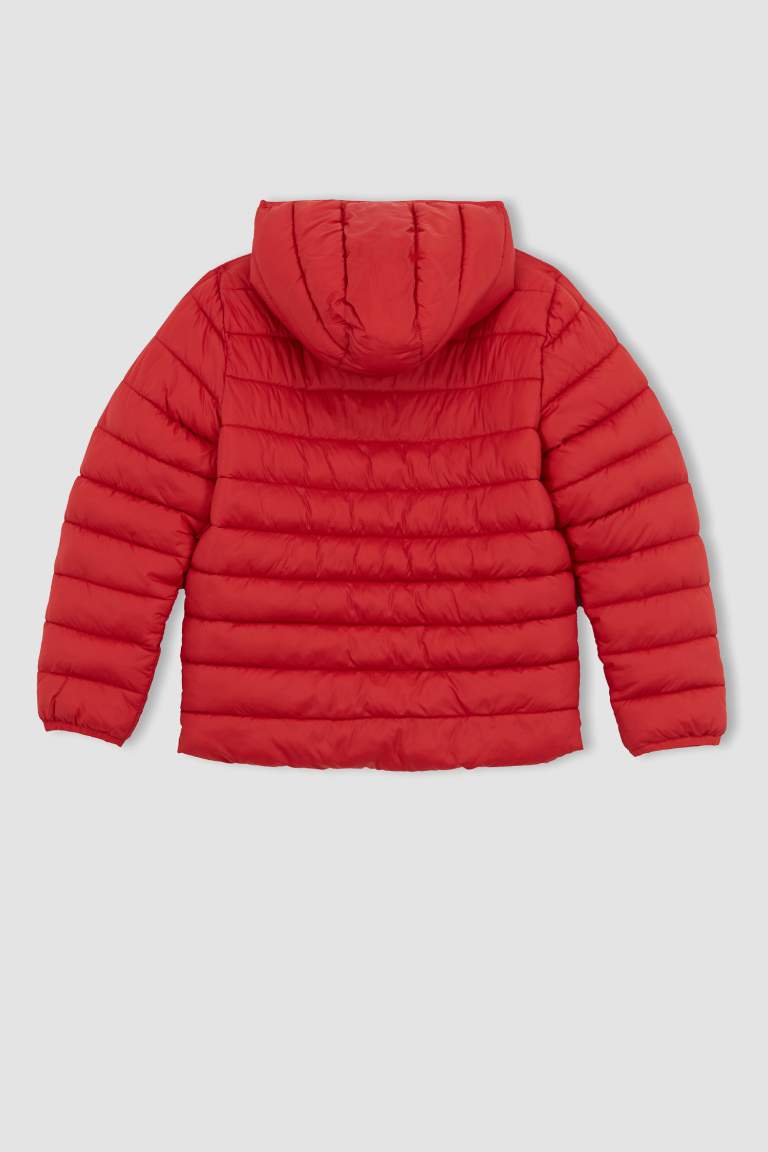 Boy Water Repellent Hooded Coat