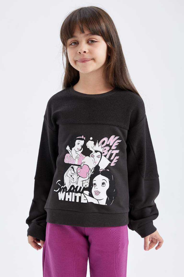 Sweat-shirt à Col rond Disney Princess pour Fille