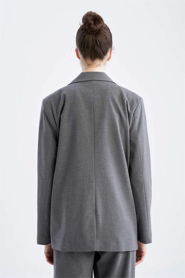 17523 Anthracite Pocket Detailed Blazer