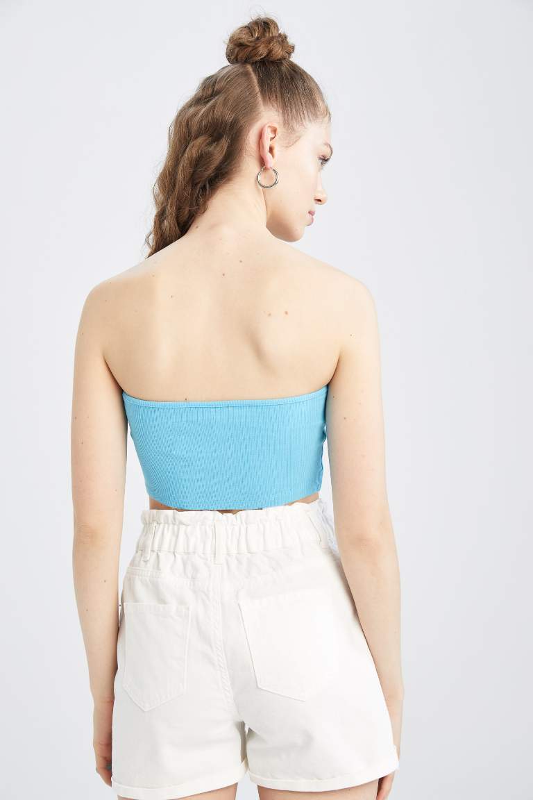 Coool Fitted Strapless Camisole Singlet