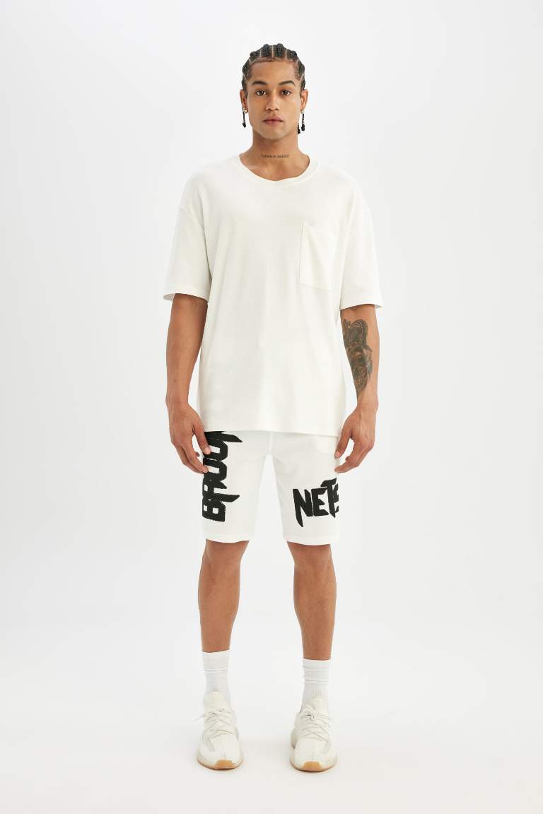 Short àcoupe régulière NBA Brooklyn Nets de DeFacto Fit