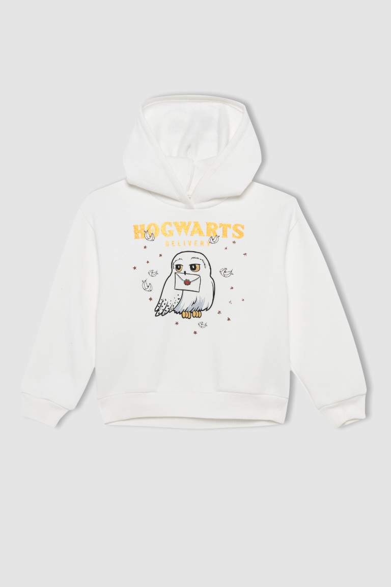 Sweat-shirt Harry Potter en Tissu épais à Coupe décontractée