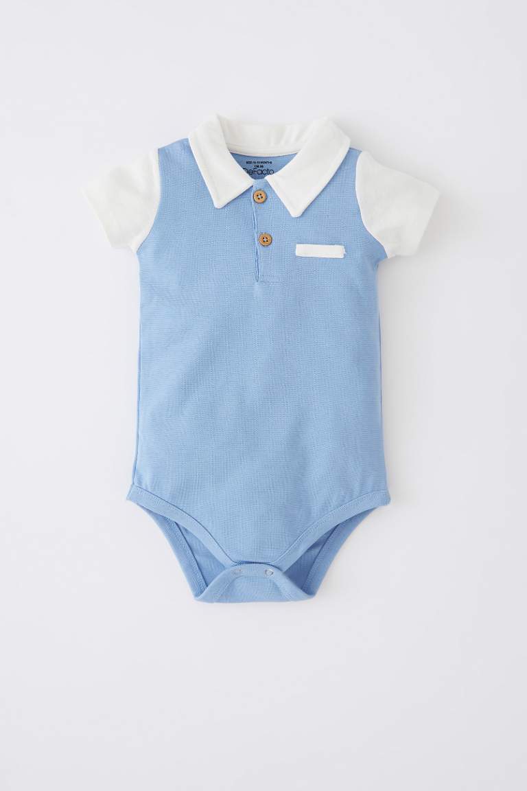 Baby Boy Short Sleeve Short Sleeve Snap Body