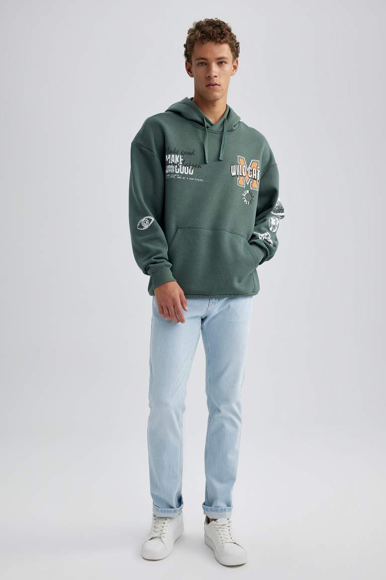 Oversize Fit Long Sleeve Sweatshirt