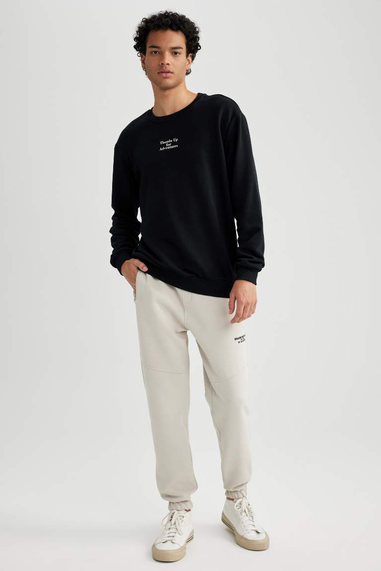 Regular Fit Zipper Pocket Sweatpants